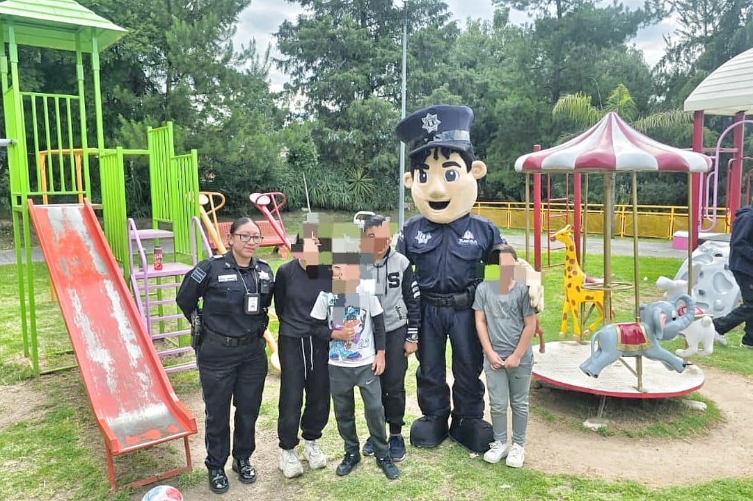 Lleva Seguridad Municipal de Tlaxcala cultura de la prevención a San Buenaventura Atempan durante festividades